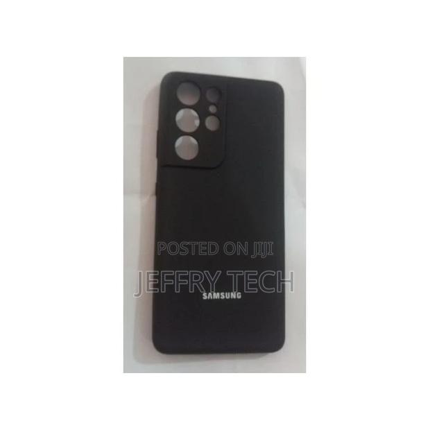 Samsung Galaxy S21 Ultra/S30 Ultra Silicone Back Case - Blac
