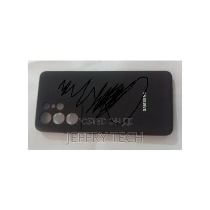 Samsung Galaxy S21 Ultra/S30 Ultra Silicone Back Case - Blac