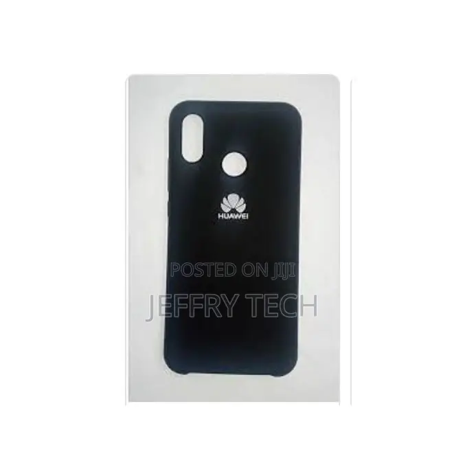 Huawei P20 Lite Silicone Back Case - Black