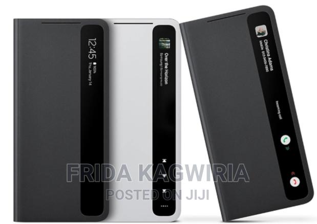 Note 20 Ultra Smart Clear View Flip Cover