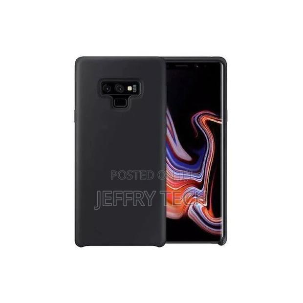 Samsung Galaxy Note 9 Silicone Back Case - Black - main view