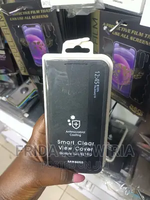 Smart Clear View Flip Cover for Samsung S21 5G