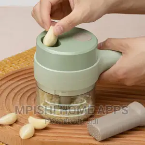 Handheld Electric Vegetable Cutter 4 in 1