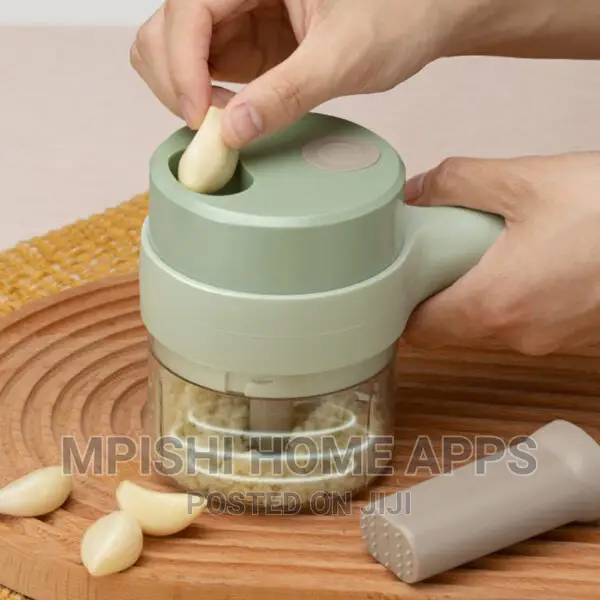 Handheld Electric Vegetable Cutter 4 in 1