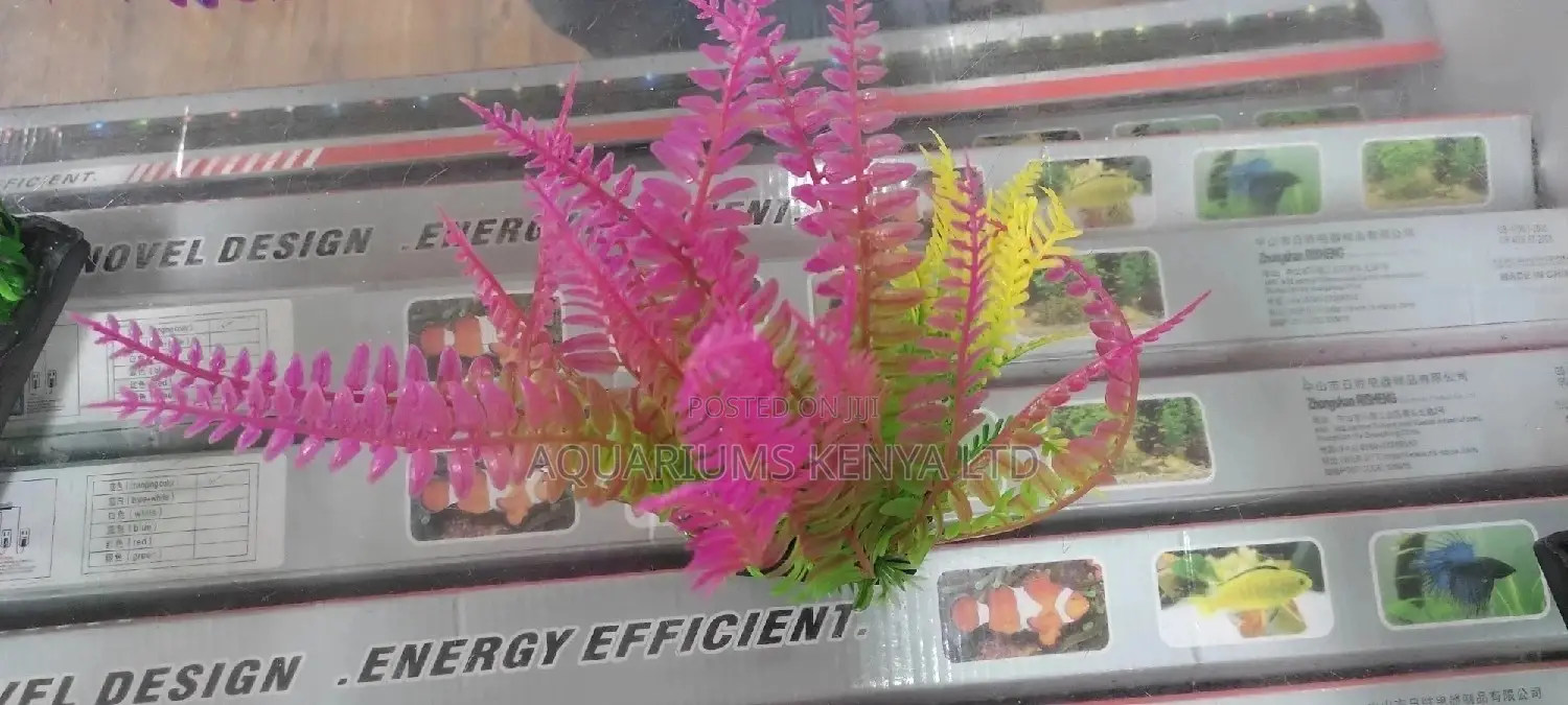 Glow Pink Artificial Plants, Aquariums
