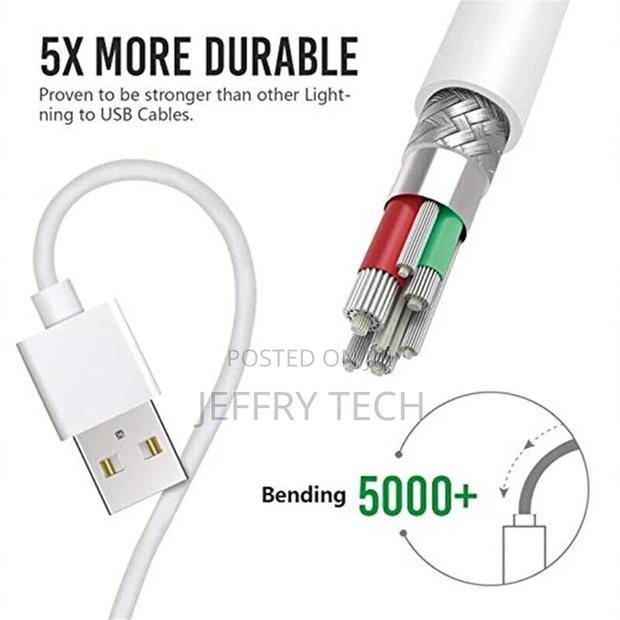 3PACK USB Data Fast Charger Cable Cord for Apple iPhone 5 6 - thumbnail 3