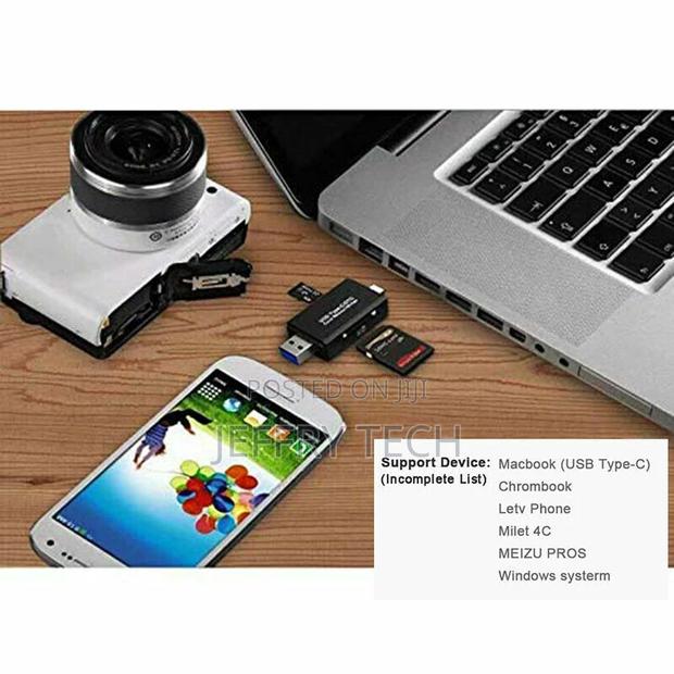 Card Reader USB 3.0 Type C Micro SD TF OTG Smart Memory Adap - thumbnail 3