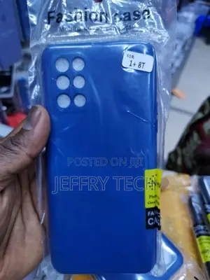 Black Case for Oneplus 8T Shockproof Silicone Soft Gel Rubbe