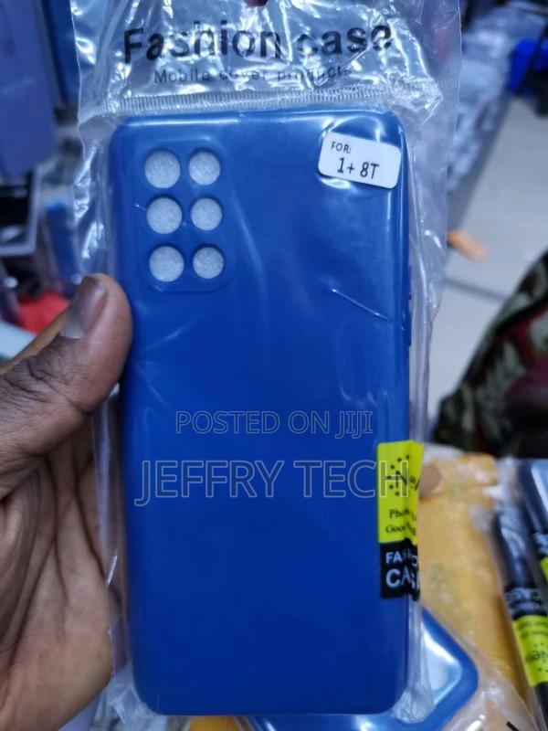 Black Case for Oneplus 8T Shockproof Silicone Soft Gel Rubbe