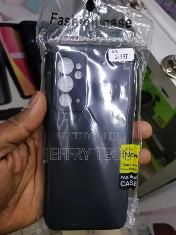 Black TPU Shell Cover for ONEPLUS 9RT 5G - Silicone Case
