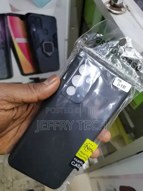 Black TPU Shell Cover for ONEPLUS 9RT 5G - Silicone Case