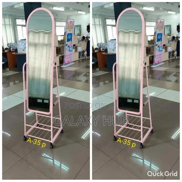 Dressing Mirror With Wheels - thumbnail 3