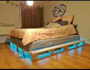 5 by 6 Bed With LED Lights