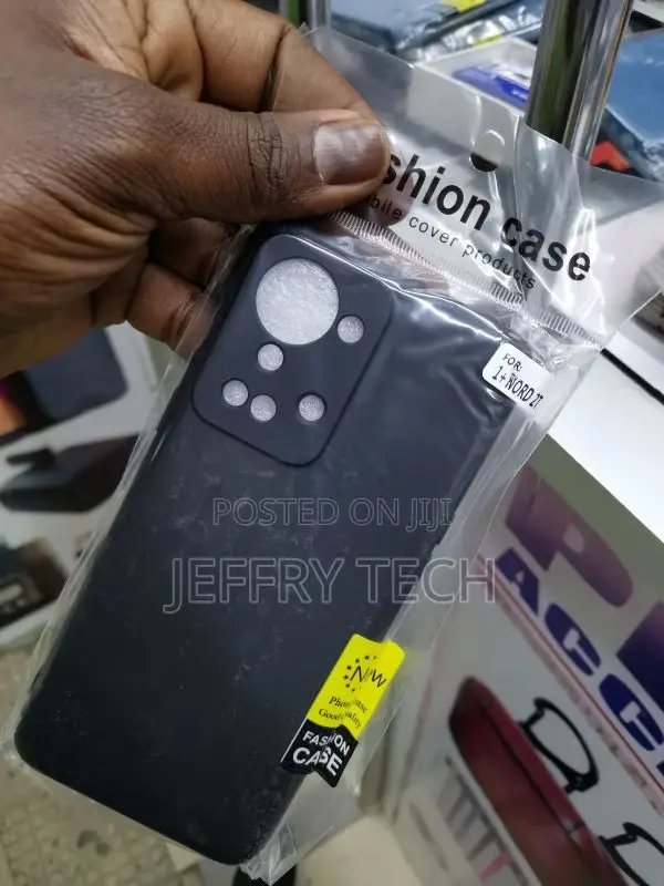 Oneplus Nord 2T Resistant Silicone Gel Flexible Case Black
