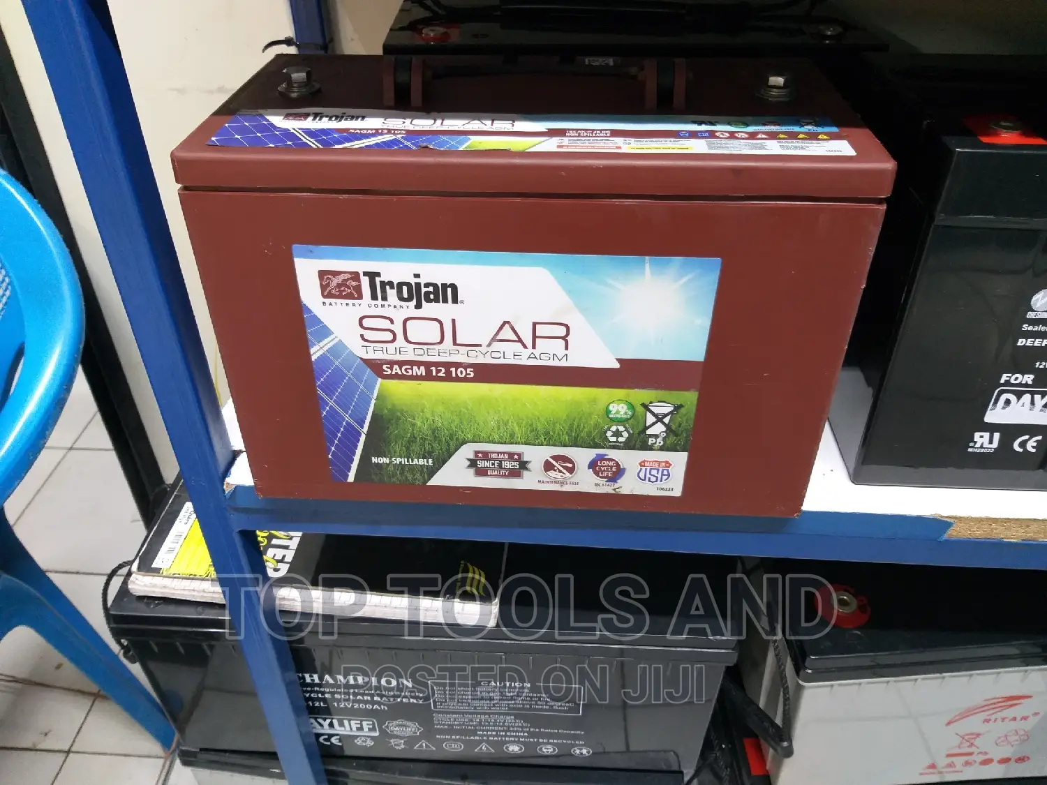 Trojan Sagm 12V 105ah True Deep-Cycle AGM