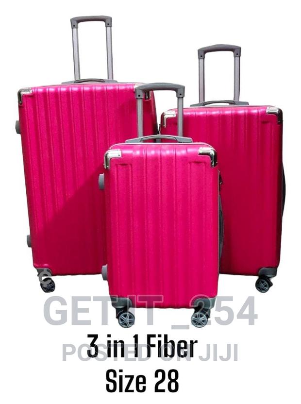 3 in One Fibre Suitcases - thumbnail 3
