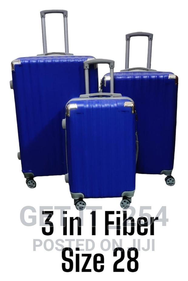 3 in One Fibre Suitcases - thumbnail 4