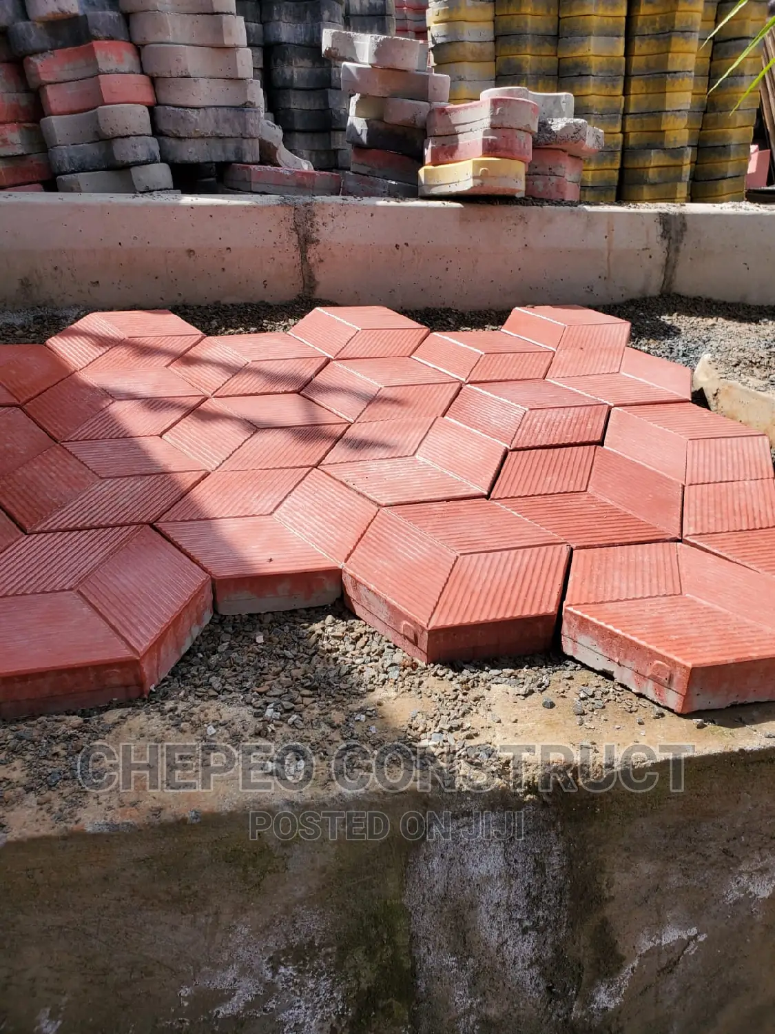 3D Highly Polished Cabro Pavers