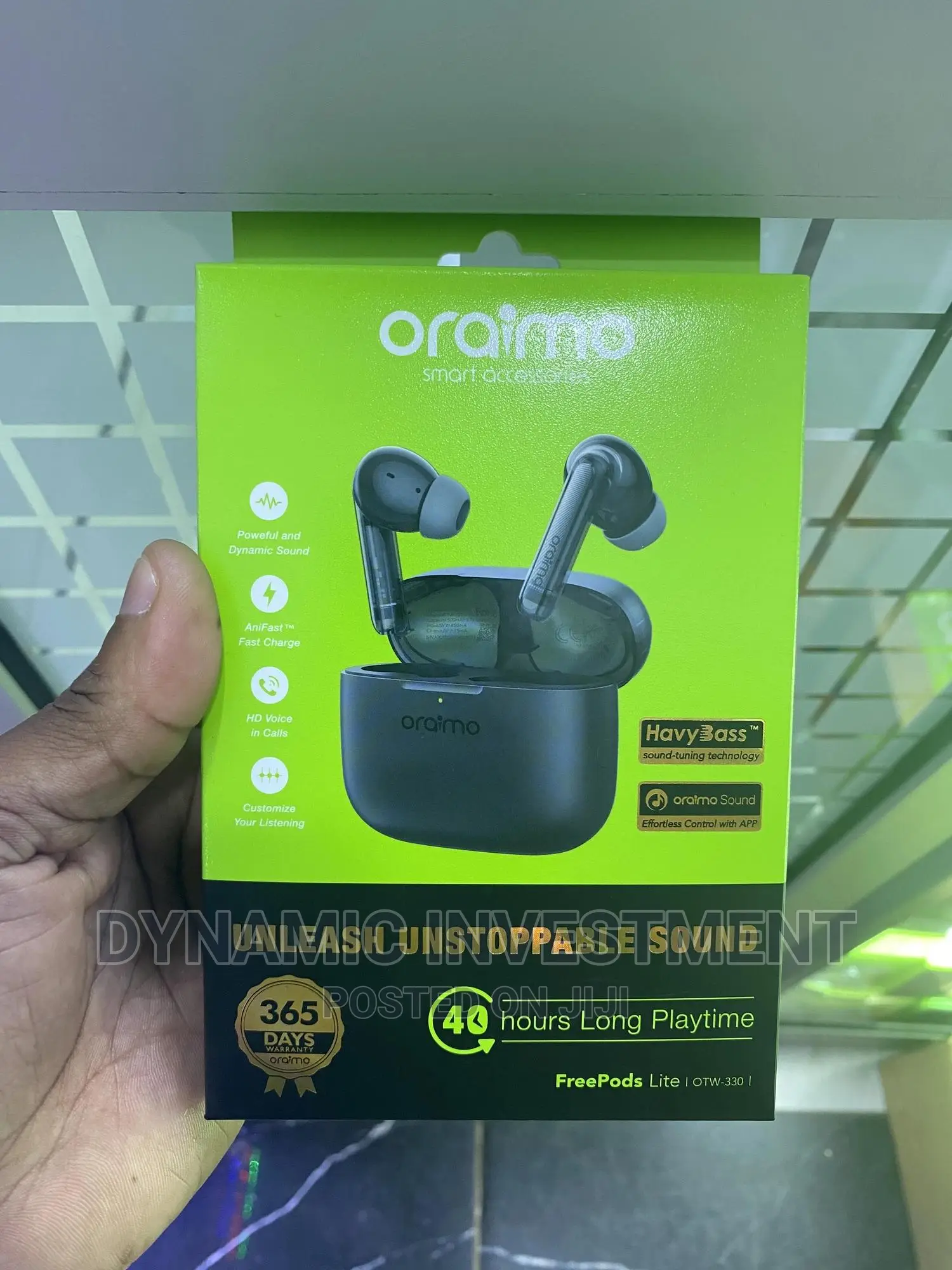 Oraimo Free Pods Lite OTW-330 Earbuds With APP Control
