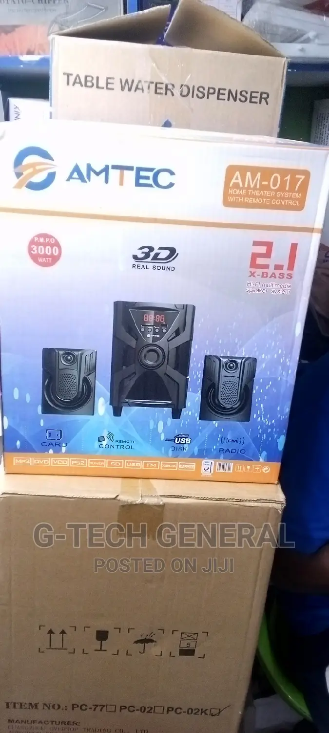 Amtec 2.1 Channel Am-017 Speaker System