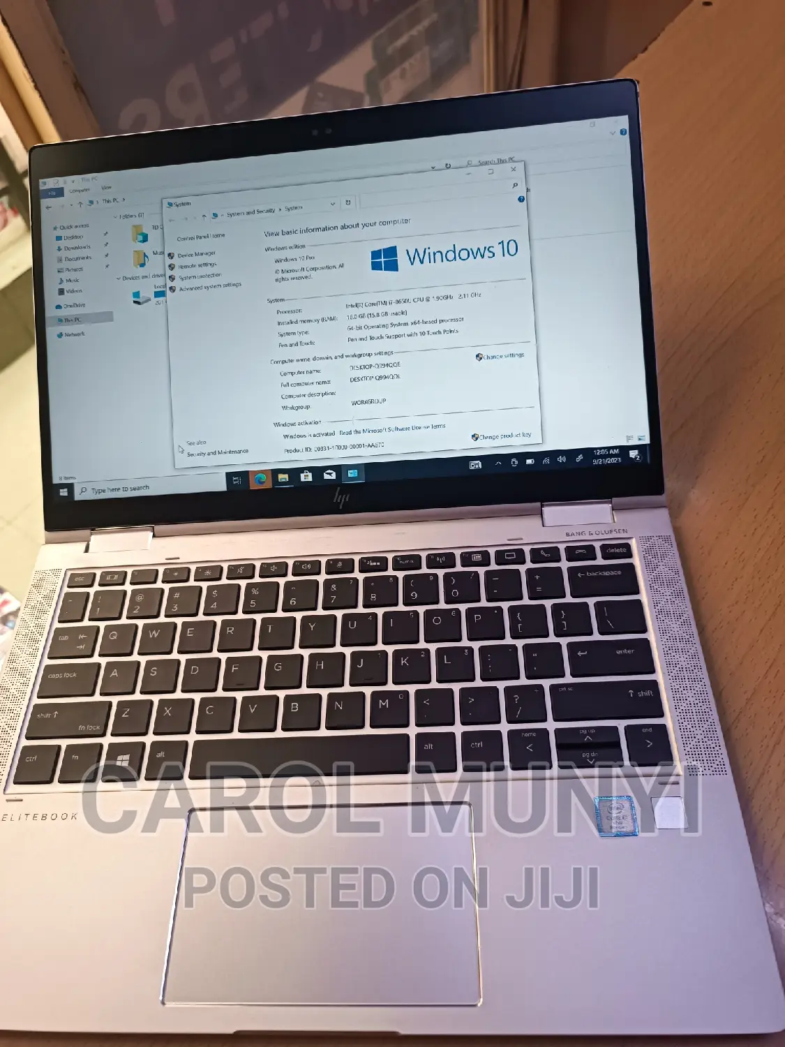 New Laptop HP EliteBook X360 1030 G3 16GB Intel Core I7 SSD 512GB