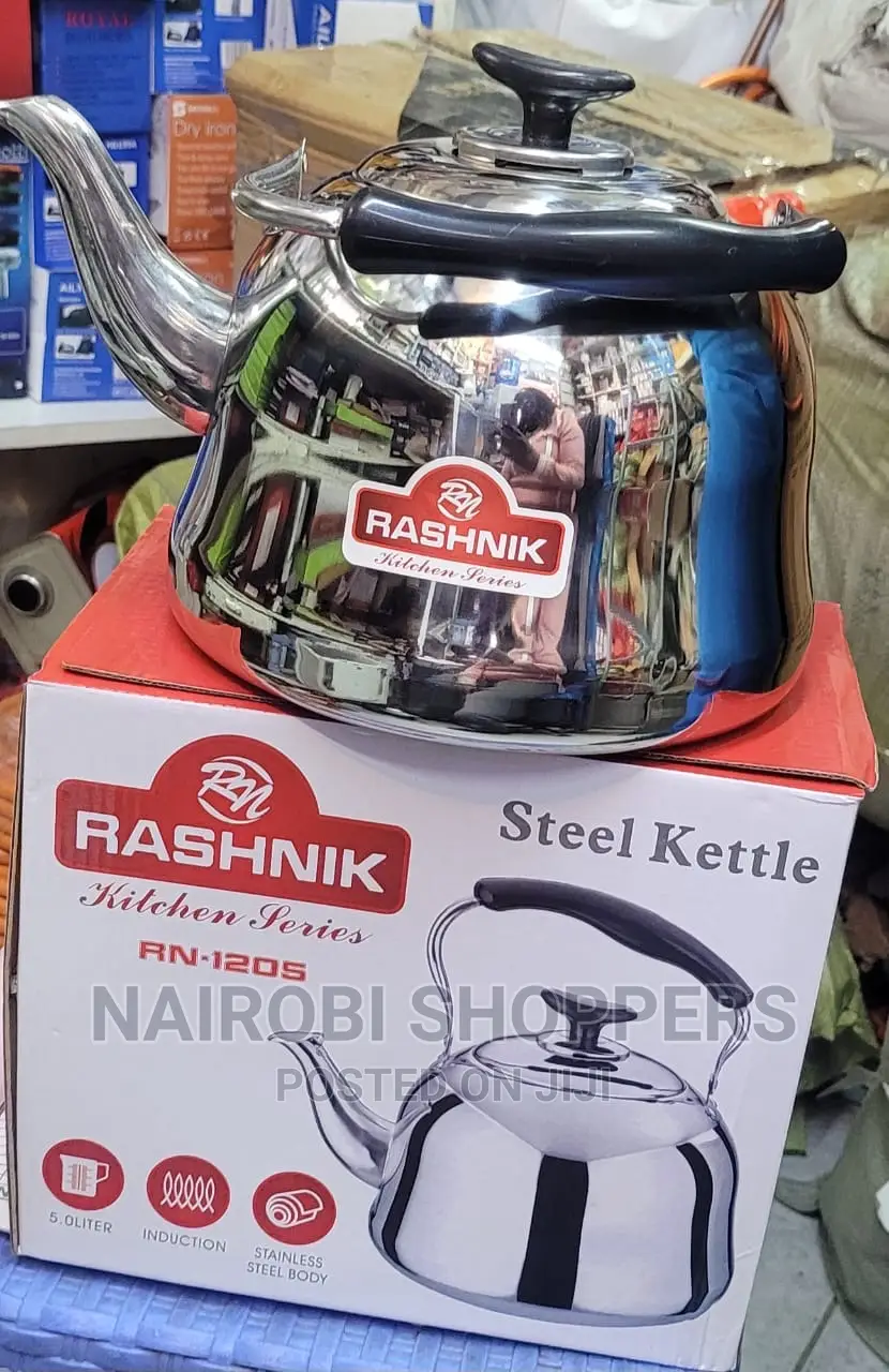 Rashnik Electric Kettle 5l Steel Kettle