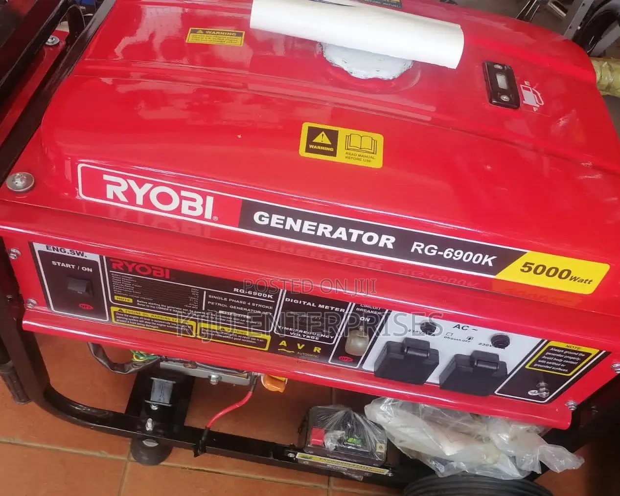 3000watt Generator RYOBI