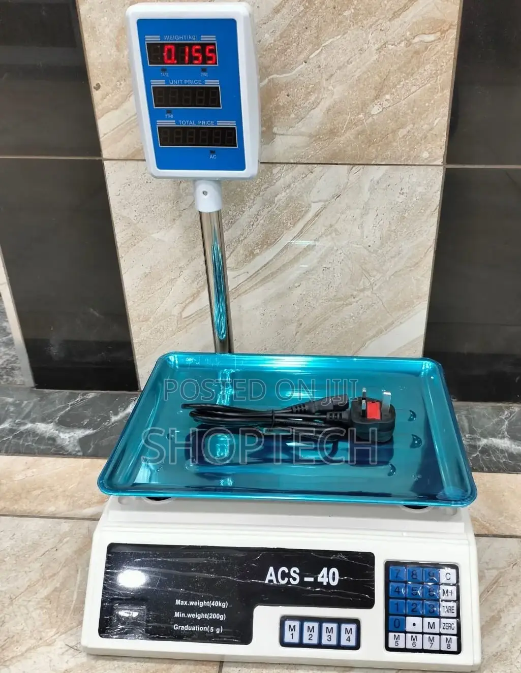 ACS 40 With Pole Digital Scale