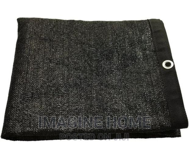 Black Balcony Privacy Shield/Dust Trap - main view