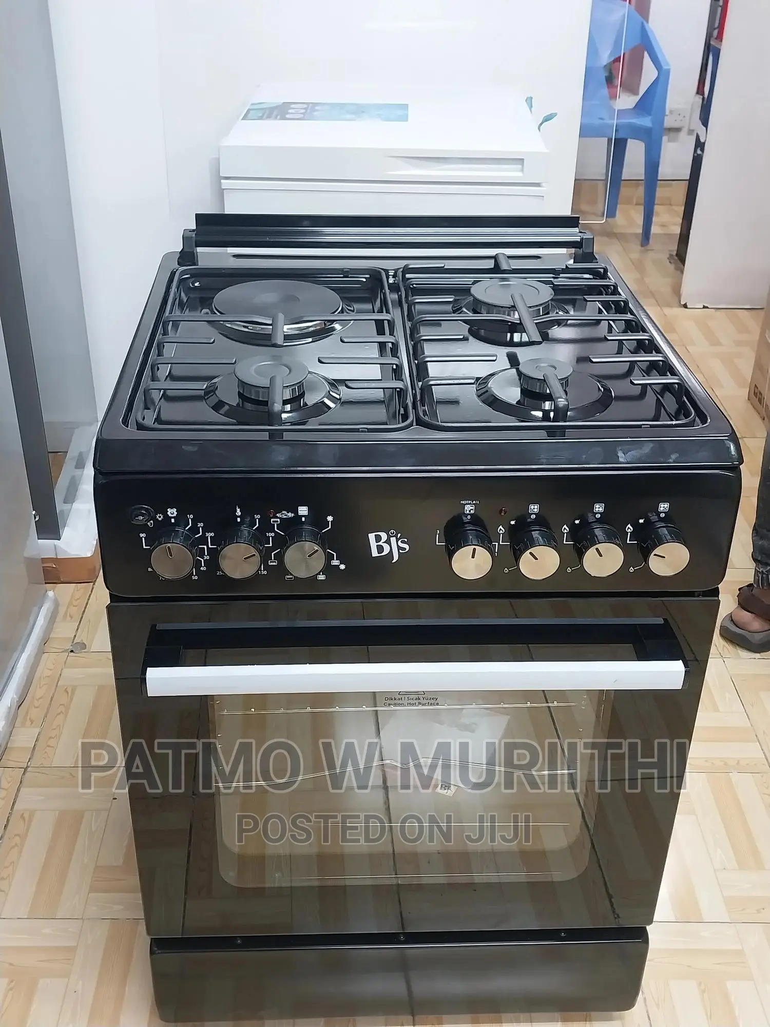 Cooker*Bj's Standing Cooker 3+1 Plate With Convectional Oven