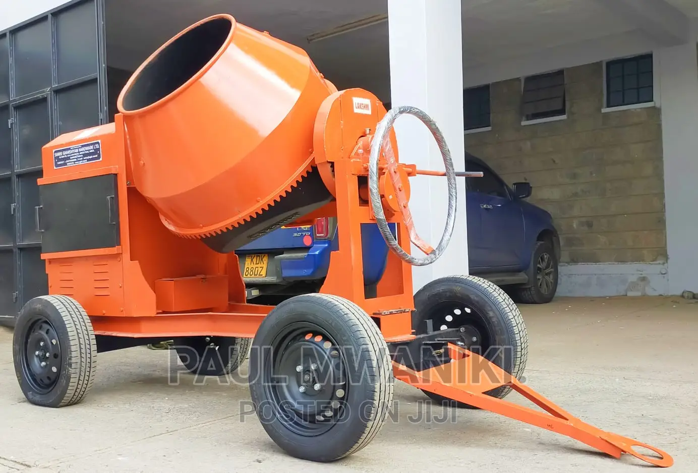 500 Litres Indian Concrete Mixer. - Heavy Duty.