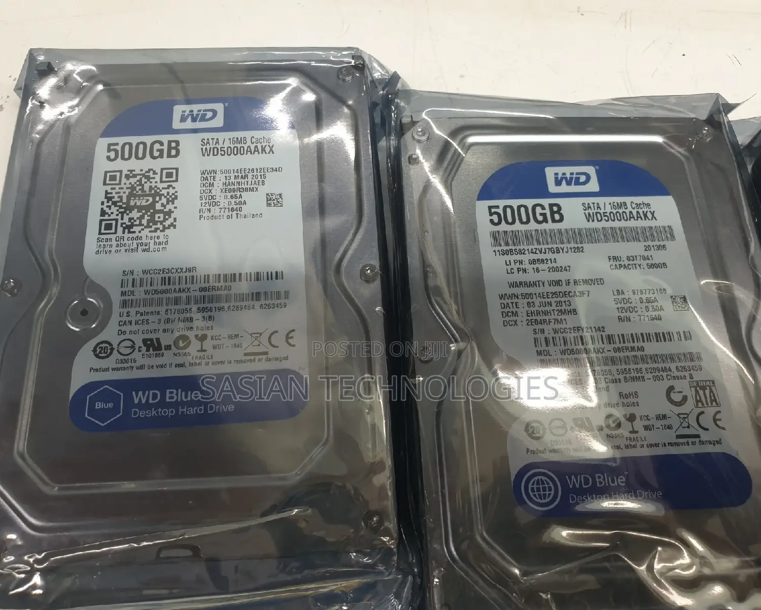Surveillance Wd Blue Harddisk