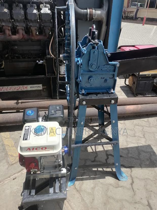 Gasoline Powered Chaff Cutter-2 Blade Engine - thumbnail 2
