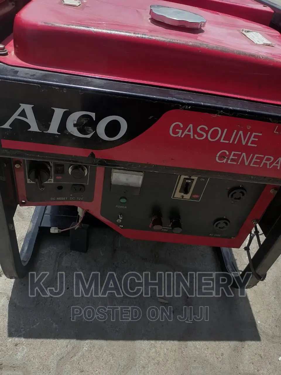 Used Aico Gasoline Petrol Powered Generator-Diesel Engine
