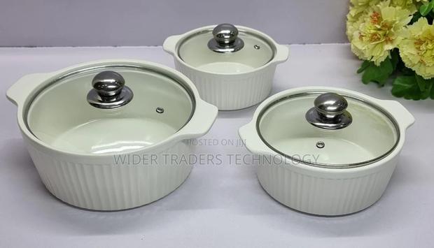 High Quality 3in1 Ceramic Soup Pots
