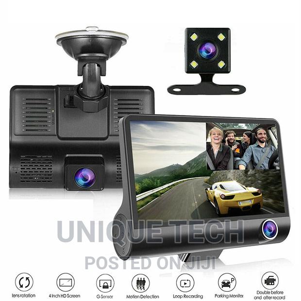 1080p Car DVR Dash Cam Front 4" Inside of Car and Rear