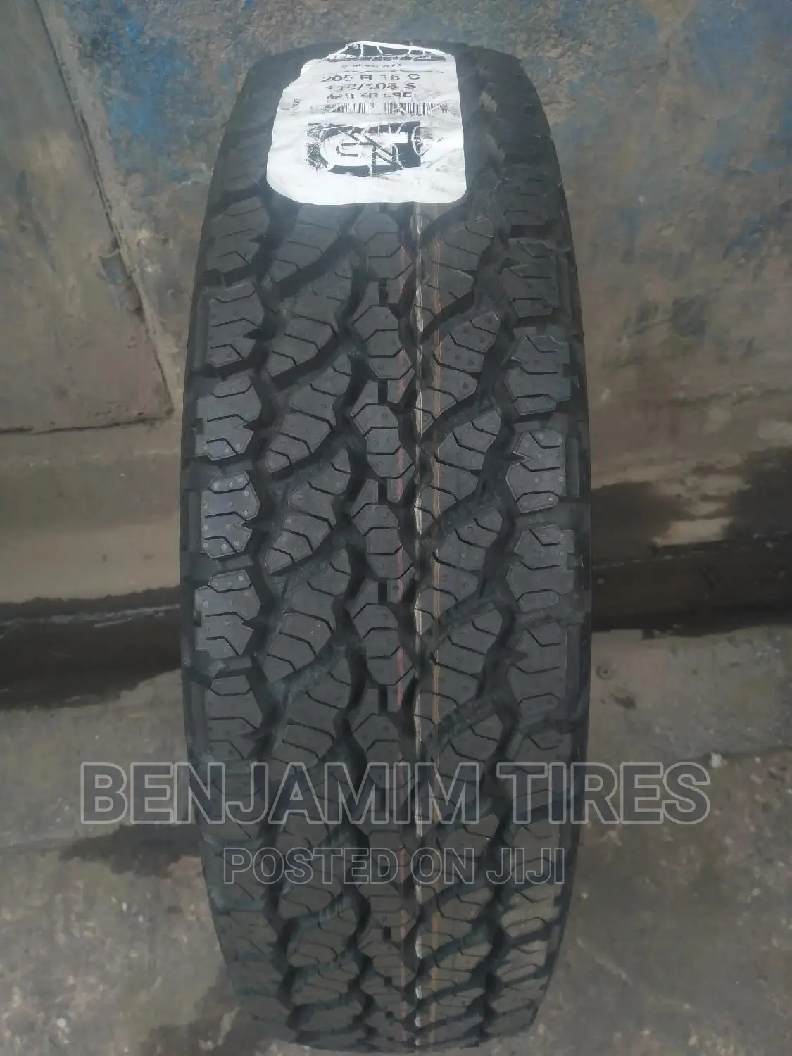 General Gramber Tires Sizes 205R16C.