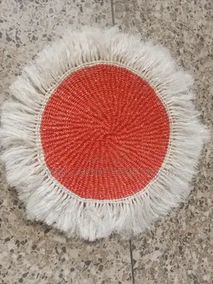 Deep Orange Sisal Mats