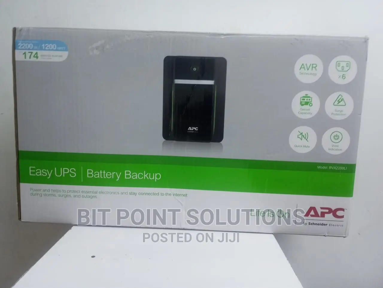 Apc 2.2kva Ups ' 2200va Easy Ups 1.2kwatts