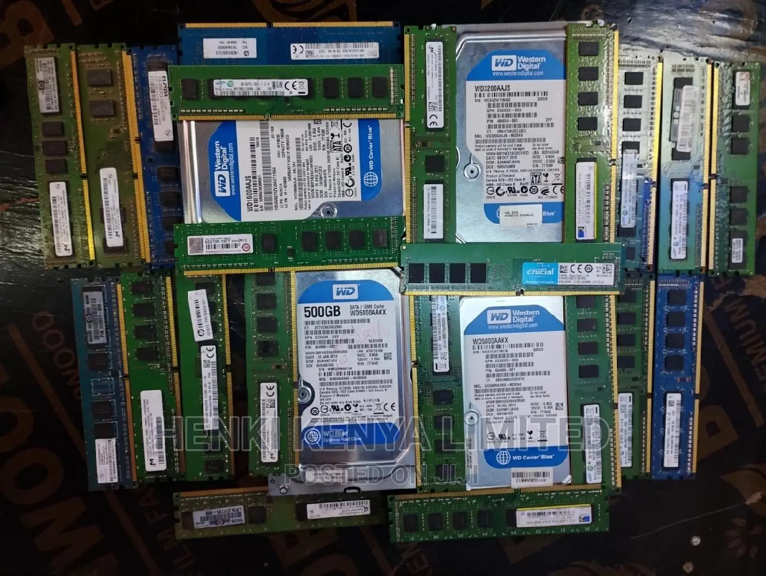 Desktop Rams/Hard Disk Available Clearance Sale