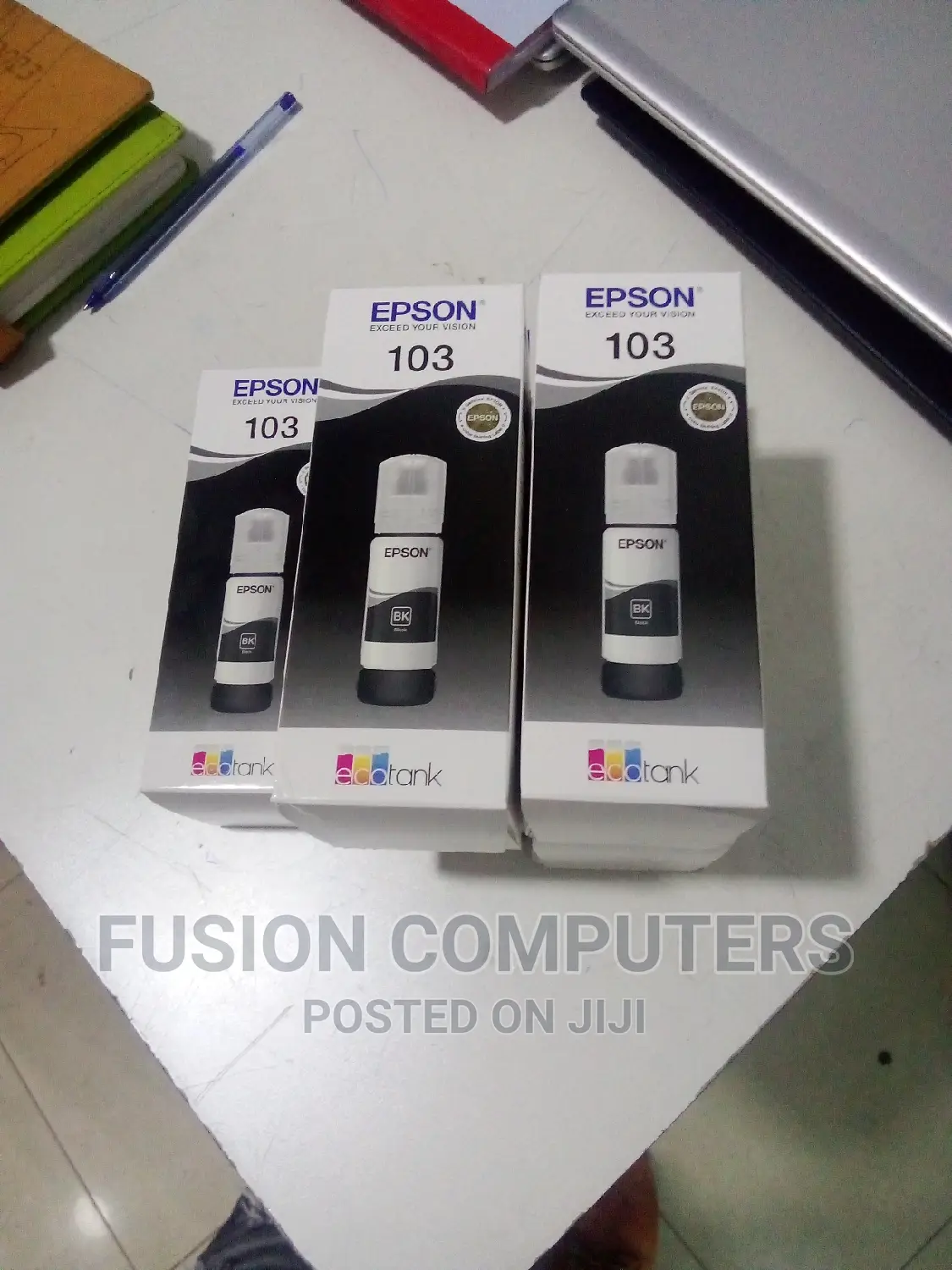 Epson 103 Ecotank Black Ink Bottle 65ml