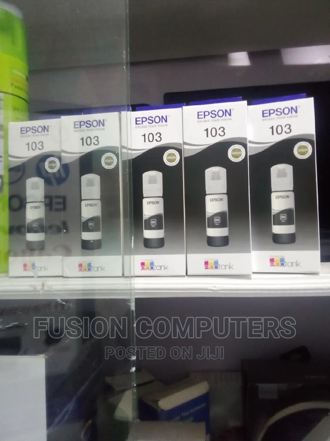 Epson 103 Ecotank Black Ink Bottle 65ml