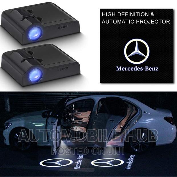 Ghost Shadow Lights With Mercedes Logo - main view