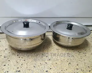 4pc Stainless Steel Sufuria/Imported Induction Sufuria