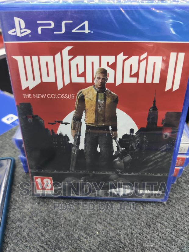 Ps4 Wolfenstein II - main view