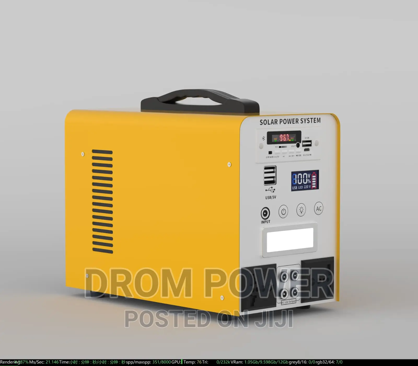 Solar Energy System 512wh