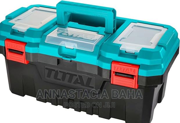 TOTAL STRONG 17" Plastic Tool Box - main view