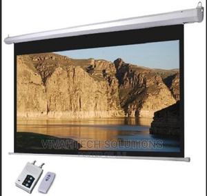 .Techcom Auto Electric Projector Screen 200 X 200 - main view