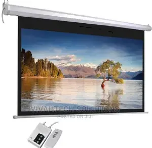 .Techcom Auto Electric Projector Screen 200 X 200