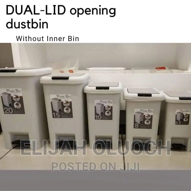 2in 1 Pedal/Push Dustbin